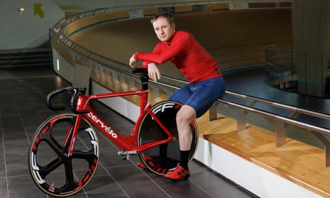 Jason Kenny at the velodrome in Derby where he is working in his new role as Team GB’s men’s sprint head coach.