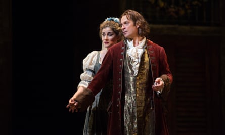 Serena Malfi as Zerlina and Simon Keenlyside in the title role of Don Giovanni at the Met.