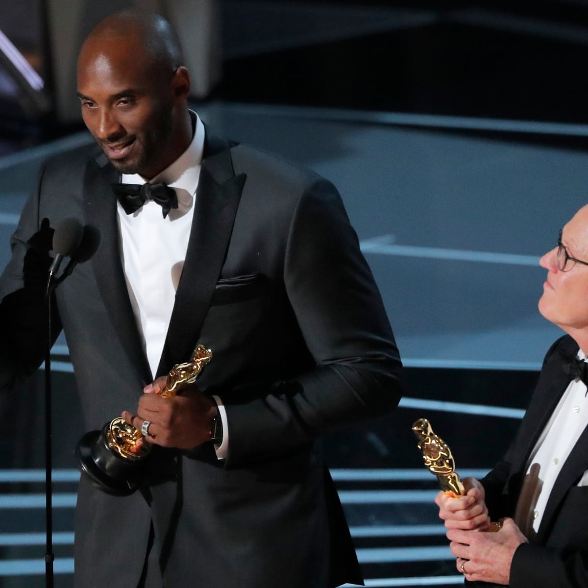 Kobe Bryant's Dear Basketball wins best animated short film at Oscars 2018  | Oscars 2018 | The Guardian