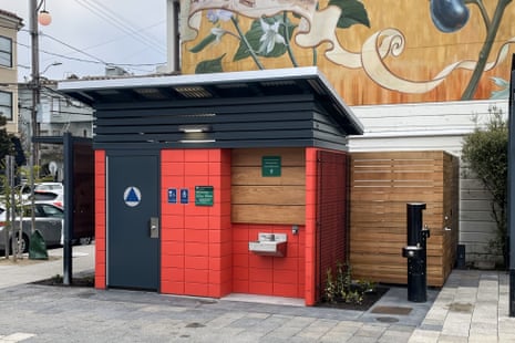 The new public bathroom in San Francisco's Noe Valley neighborhood.