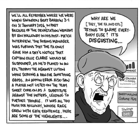 David Squires on Ian Holloway, panel 1