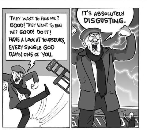 David Squires on Ian Holloway, panel 2