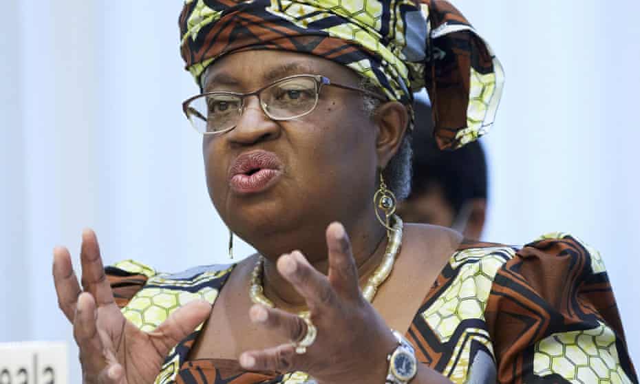 WTO director-general Ngozi Okonjo-Iweala.