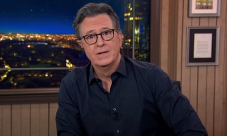 Colbert on Piers Morgan: 'Tomorrow is going to be a great morning Britain' | Late-night TV roundup | The Guardian