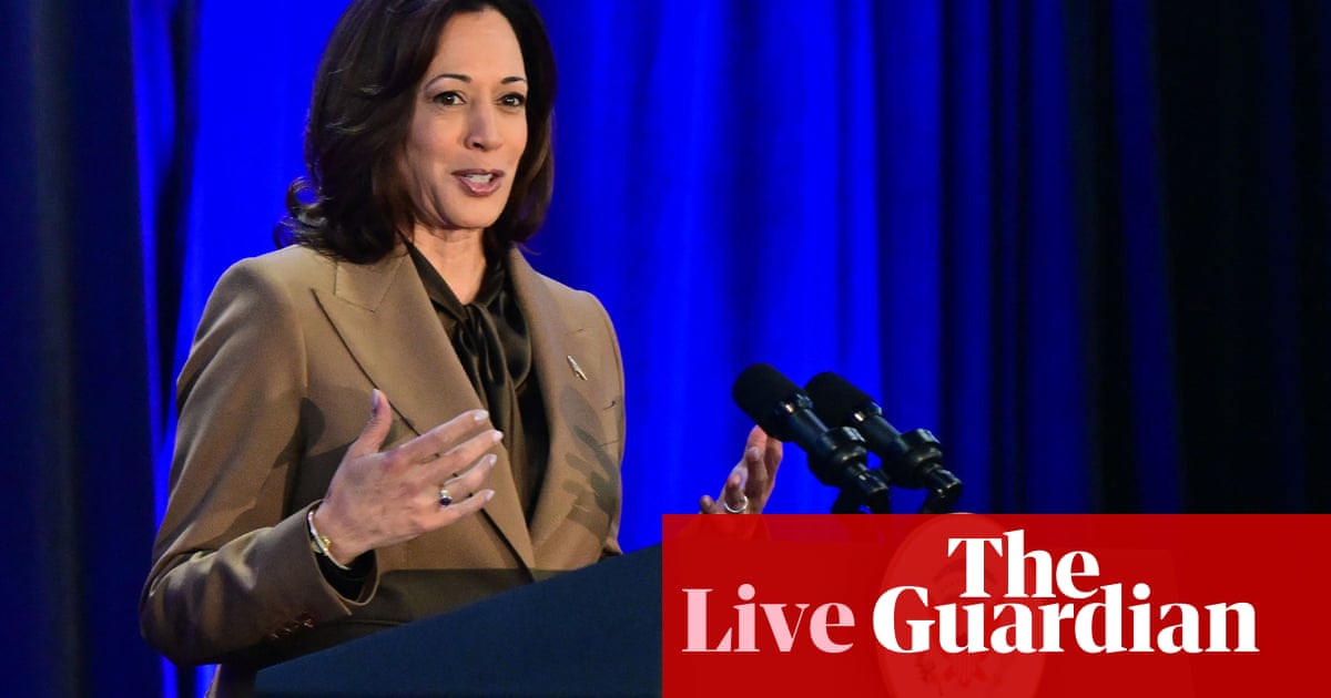 Kamala Harris: abortion bans passed by 'extremist' people causing 'chaos, confusion and fear' - as it happened