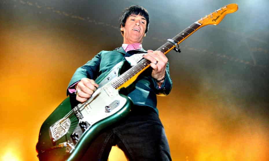 Johnny Marr plays at the O2 Apollo Manchester in 2014.