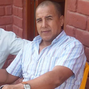 Defender José Napoleón Tarrillo Astonitas from Peru (from his Facebook page).