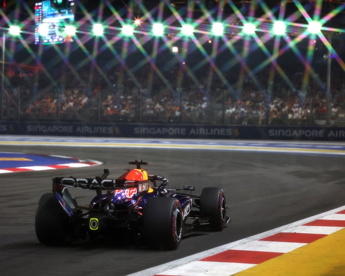 Singapore Formula One Grand Prix – updates as Verstappen adds pole to sprint victory
