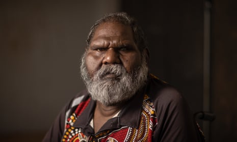 Samuel Sandy, chair of Nurrdalinji Aboriginal Corporation, which wants ‘solar not gas’. 