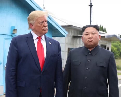 Trump and Kim jong-un