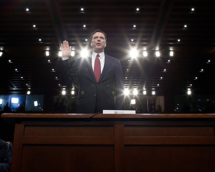 Trump news at a glance: president says he hopes ‘there will be others’ after Comey indictment