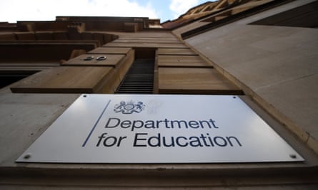 DfE signage