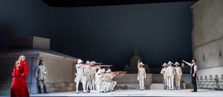 Tosca evaluation – gloriously sung and stuffed with grand ardour, that is gripping theatre | Opera 1 Sinéad Campbell-Wallace (Floria Tosca) and Adam Smith (Mario Cavaradossi) in Tosca