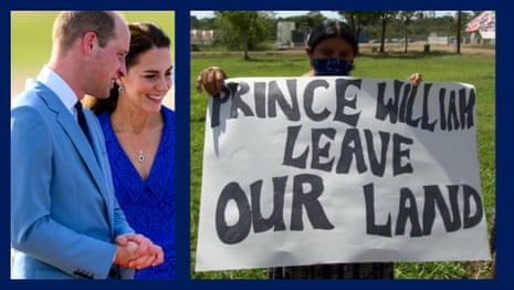 'This is not crown land': William and Kate cancel first Caribbean tour visit due to protests – video