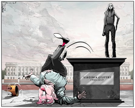 Virginia Giuffre – cartoon (3 November 2025)