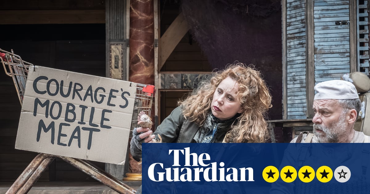 Mother Courage and her Children review – moving, funny and savage portrait of life during wartime | Theatre Mother Courage and her Children review – moving, funny and savage portrait of life during wartime | Theatre