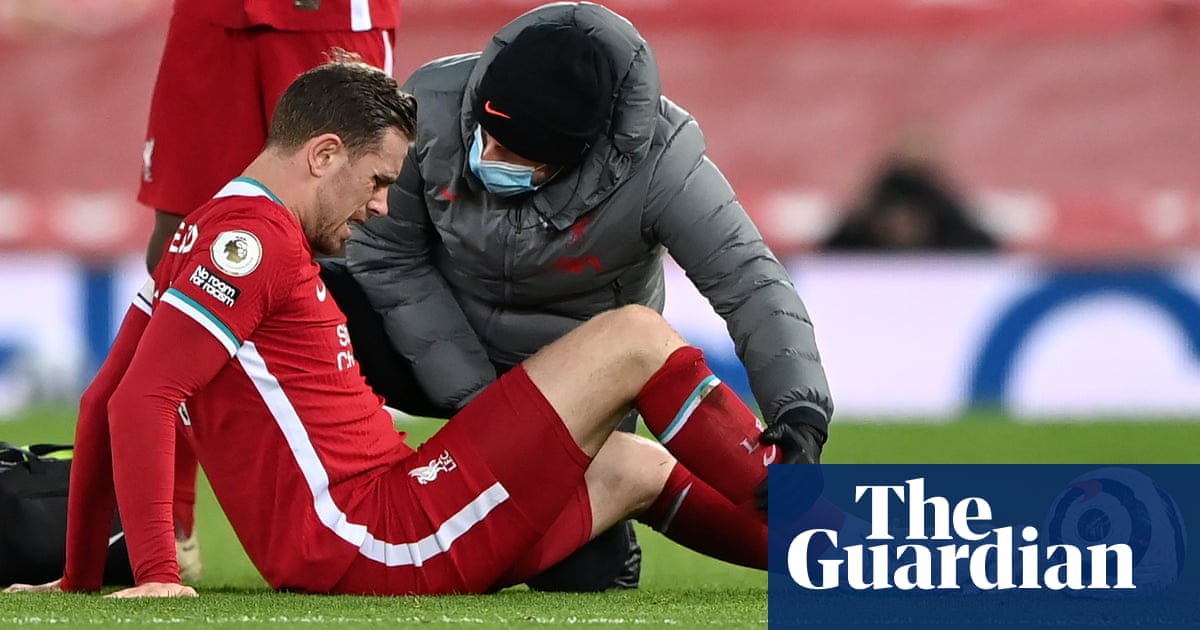 Liverpools Jordan Henderson faces six to eight weeks out after groin surgery
