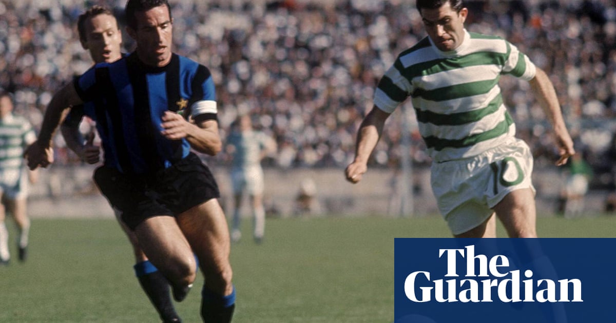 Lisbon Lion Bertie Auld, European Cup-winning Celtic midfielder, dies aged 83