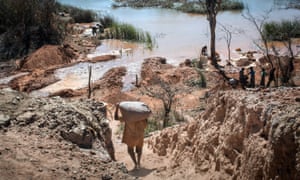 A
      cobalt mine between Lubumbashi and Kolwezi in the Democratic
      Republic of the Congo