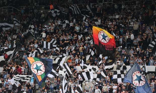 The Newcastle stadium has not hosted Champions League football since 2003.