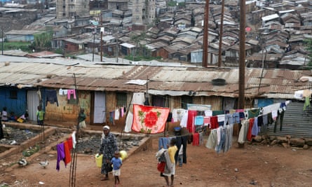 The Mathare Valley slum