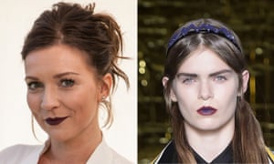 Candice from GBBO and Miu Miu makeup.