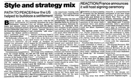 The Guardian, 22 November 1995.