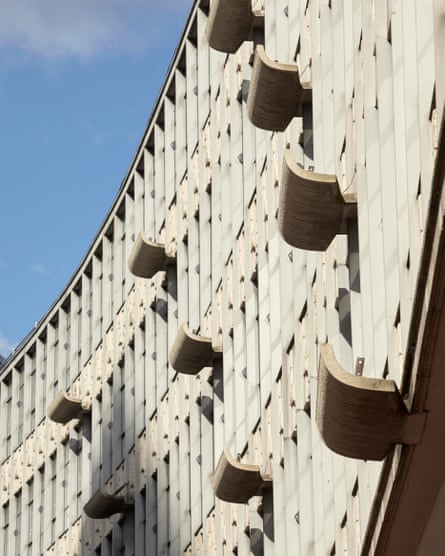 Curved delight … a detail of the Ringway, designed by James Roberts.