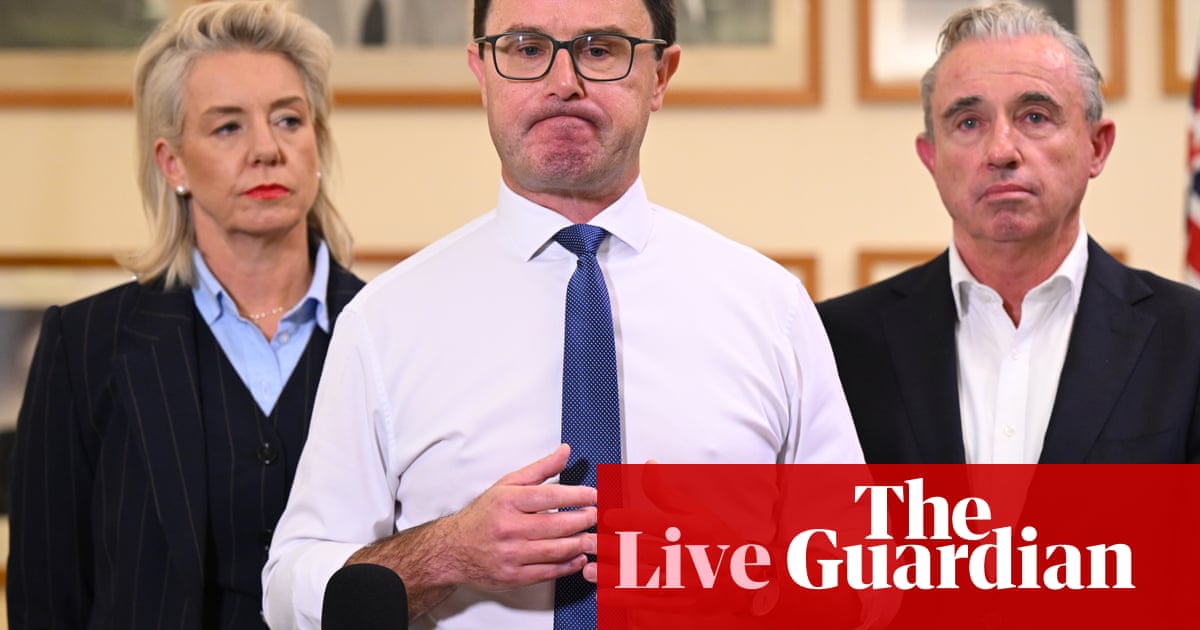 Australia news live: Nationals break coalition with Liberals saying parties need ‘time apart’ after eight decades together; RBA interest rates decision today | Australia news Australia news live: Nationals break coalition with Liberals saying parties need ‘time apart’ after eight decades together; RBA interest rates decision today | Australia news