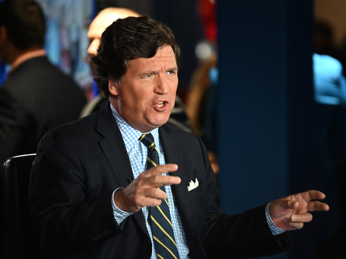 Prayer time, a lawsuit or the C-word? Tucker Carlson's exit remains a mystery | Fox News | The Guardian