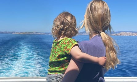 Amy Liptrot traveling to Algeria with her toddler