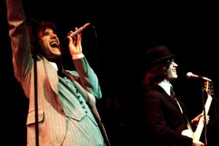 The Kinks on stage in 2015.