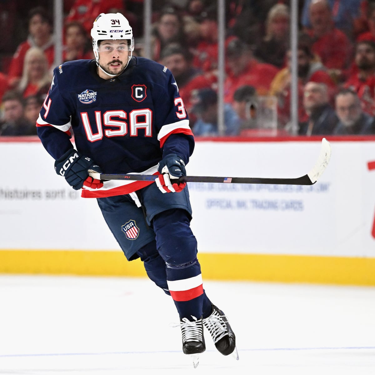 Best-on-best hockey returns as US and Canada unveil Olympic squads | USA ice hockey team | The Guardian