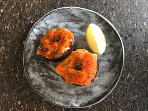 Smoked carrot salmon from Mother Works.