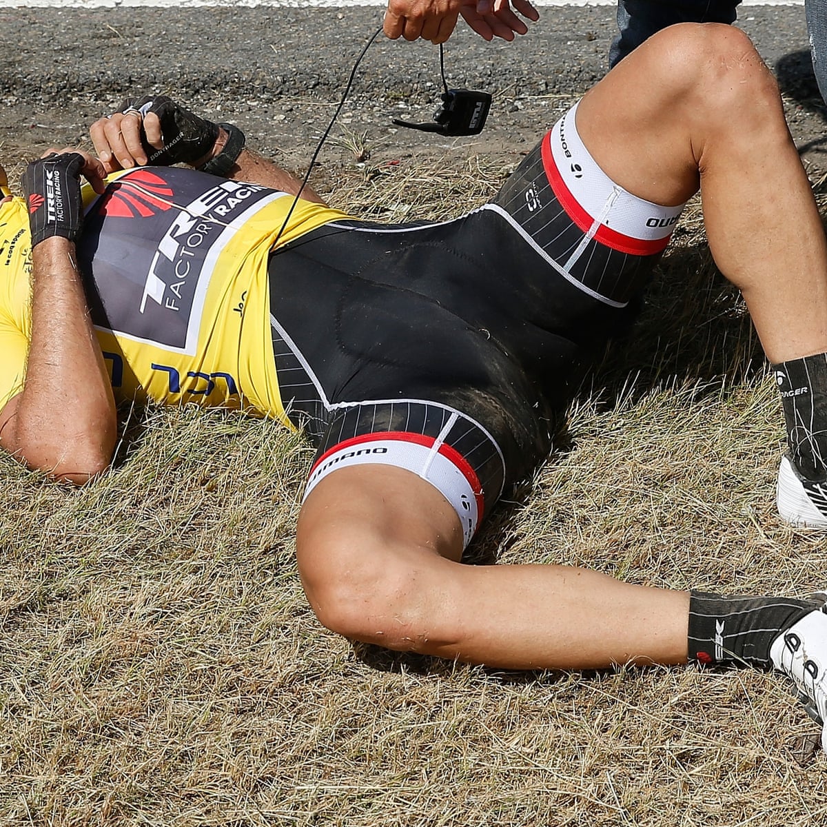 Tour De France Legs / Legs Overall Leader Christopher Froome Britain