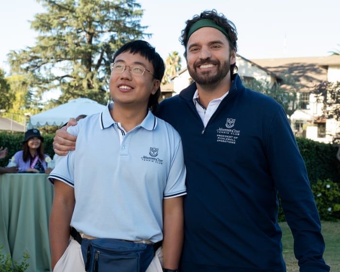 The Dink review – Jake Johnson’s pickleball comedy serves up engagingly silly laughs