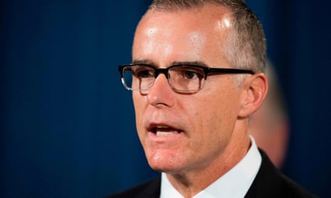 former Acting Director of the FBI Andrew McCabe