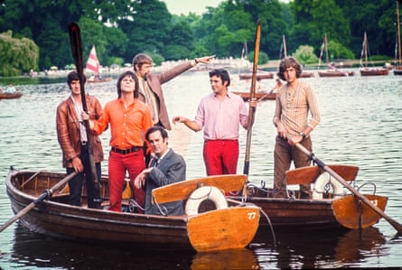 Monty Python in 1969 … (from left) Michael Palin, Terry Gilliam, Graham Chapman, John Cleese, Terry Jones and Eric Idle.