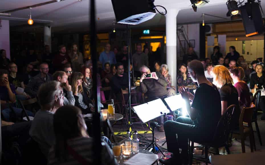 A performance at Cafe Oto as part of the 2015 Cut &amp; Splice festival.