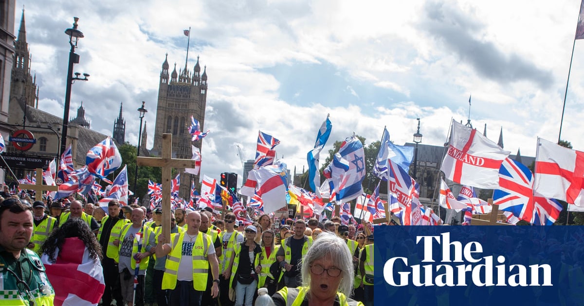 Scary' and I loved it': readers share polarised views about unite the kingdom' rally