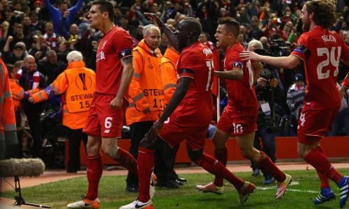 Liverpool S Lovren Sinks Borussia Dortmund In Remarkable Comeback Europa League The Guardian Liverpool S Lovren Sinks Borussia Dortmund In Remarkable Comeback Europa League The Guardian