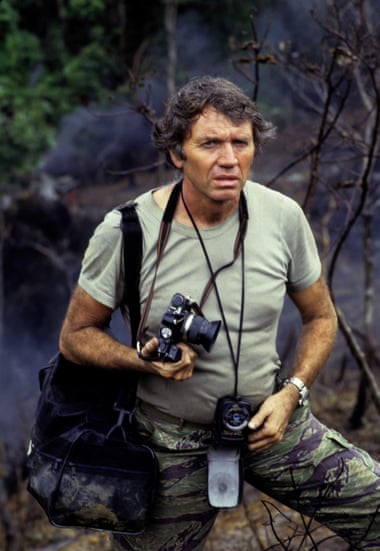 Not to be dismissed as ‘a macho man in combat gear’ … McCullin in the Philippines in 1986.