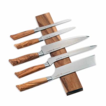 Messermeister Acacia Wood Magnetic Knife Rail, 45cm