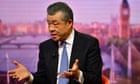 Chinese ambassador accuses Jeremy Hunt of 'cold war mentality'