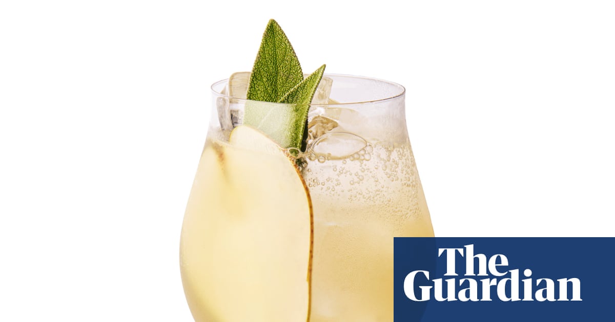 Cocktail of the week: Courtyard Wine Cellar’s pear and white wine fizz – recipe
