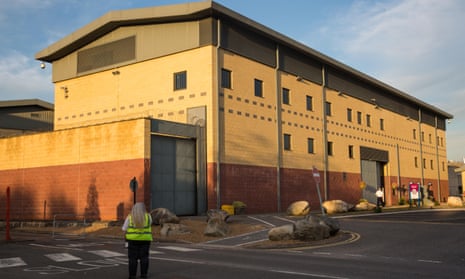 Colnbrook detention centre.