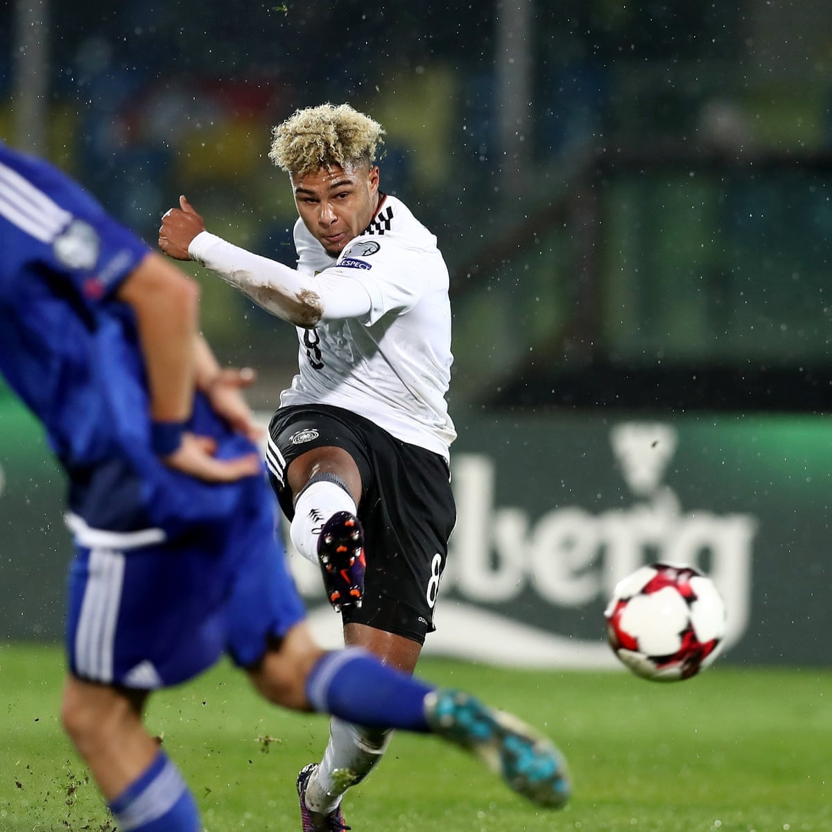 Hat Trick Hero Serge Gnabry Thought Germany World Cup Call Up Was Hoax Germany The Guardian