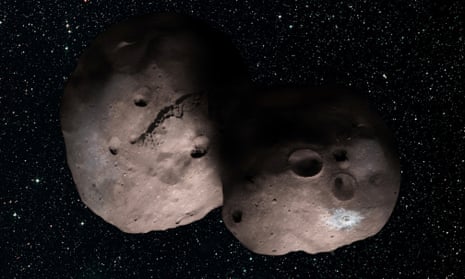 Artist’s impression of Kuiper belt object 2014 MU69.