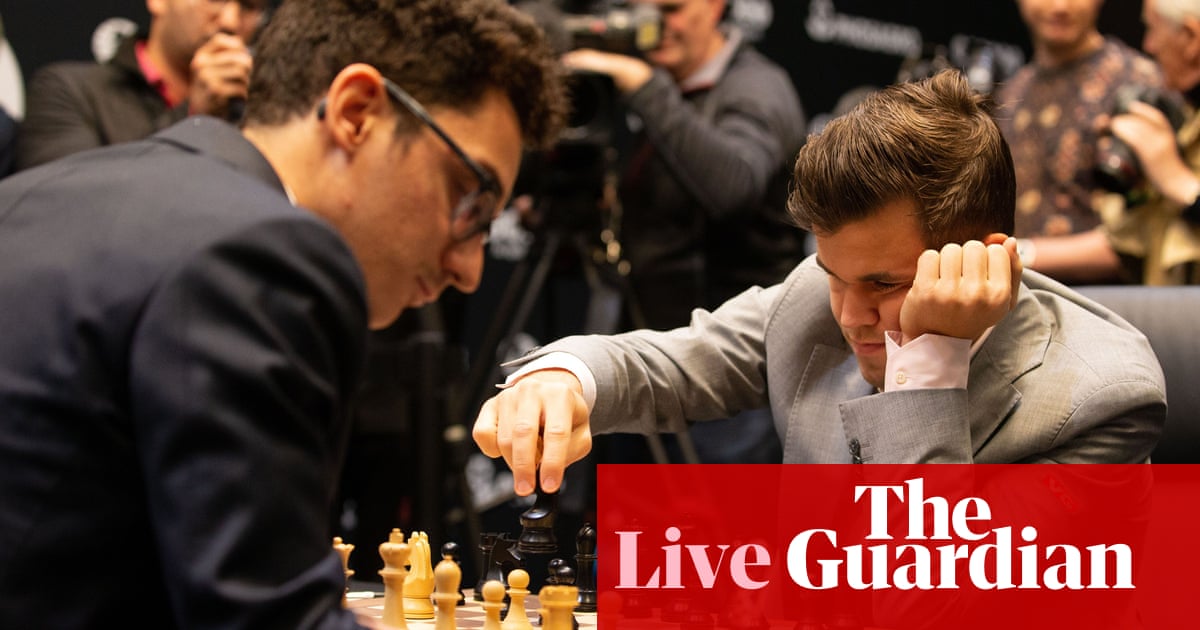 magnus carlsen surprises fabiano caruana with draw offer in game 12 as it happened sport the guardian magnus carlsen surprises fabiano caruana with draw offer in game 12 as it happened sport the guardian