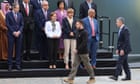 Russia-Ukraine war: peace summit enters second day as west looks to put pressure on Russia